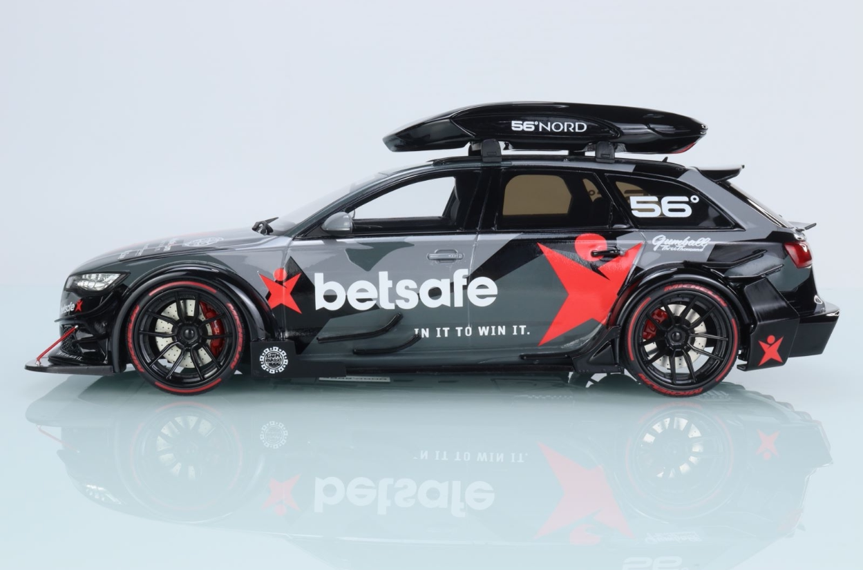 现货gtspirit奥迪audirs6c7dtmblack2015车模