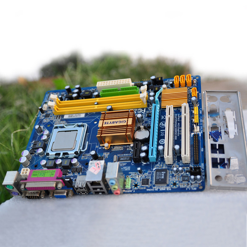 主板775针g41集显台式电脑ddr2ddr3全集集成报废主板