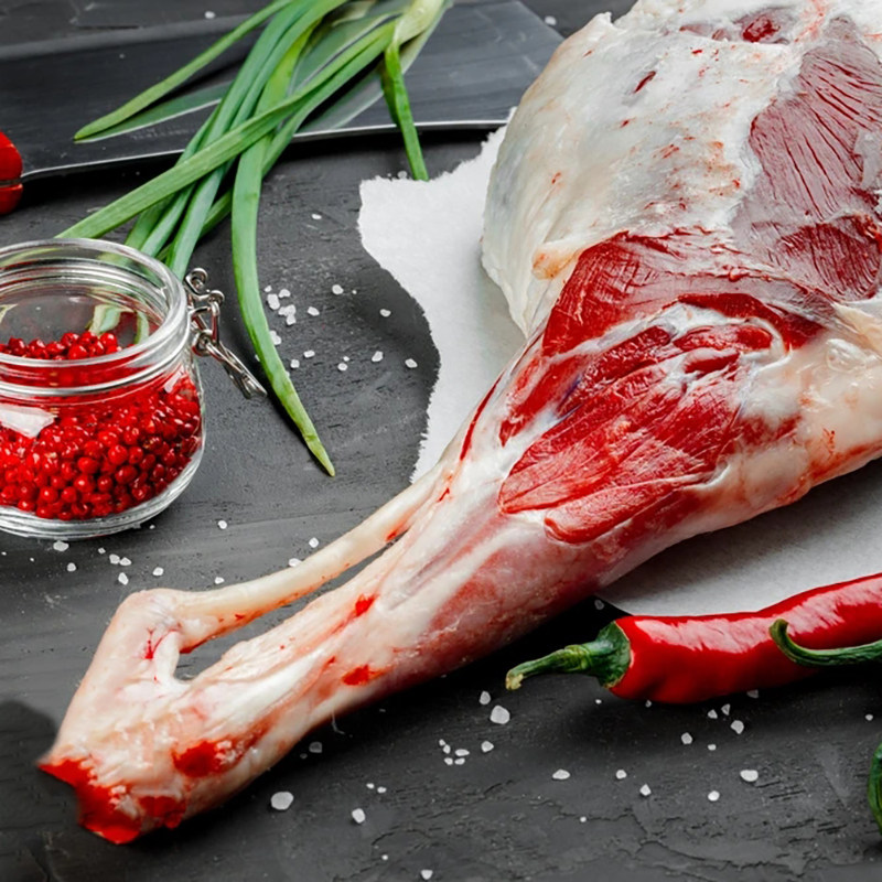 羊肉新疆哥尉犁县新鲜5斤手抓罗布泊羔羊羊腿生羊肉