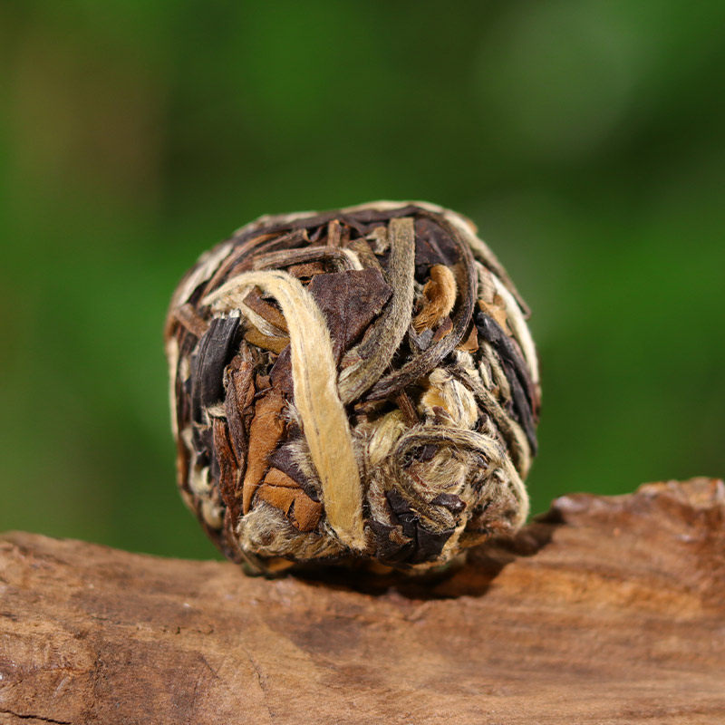 白茶月光云南茶叶500g普洱茶龙珠特级布朗山朗山普洱