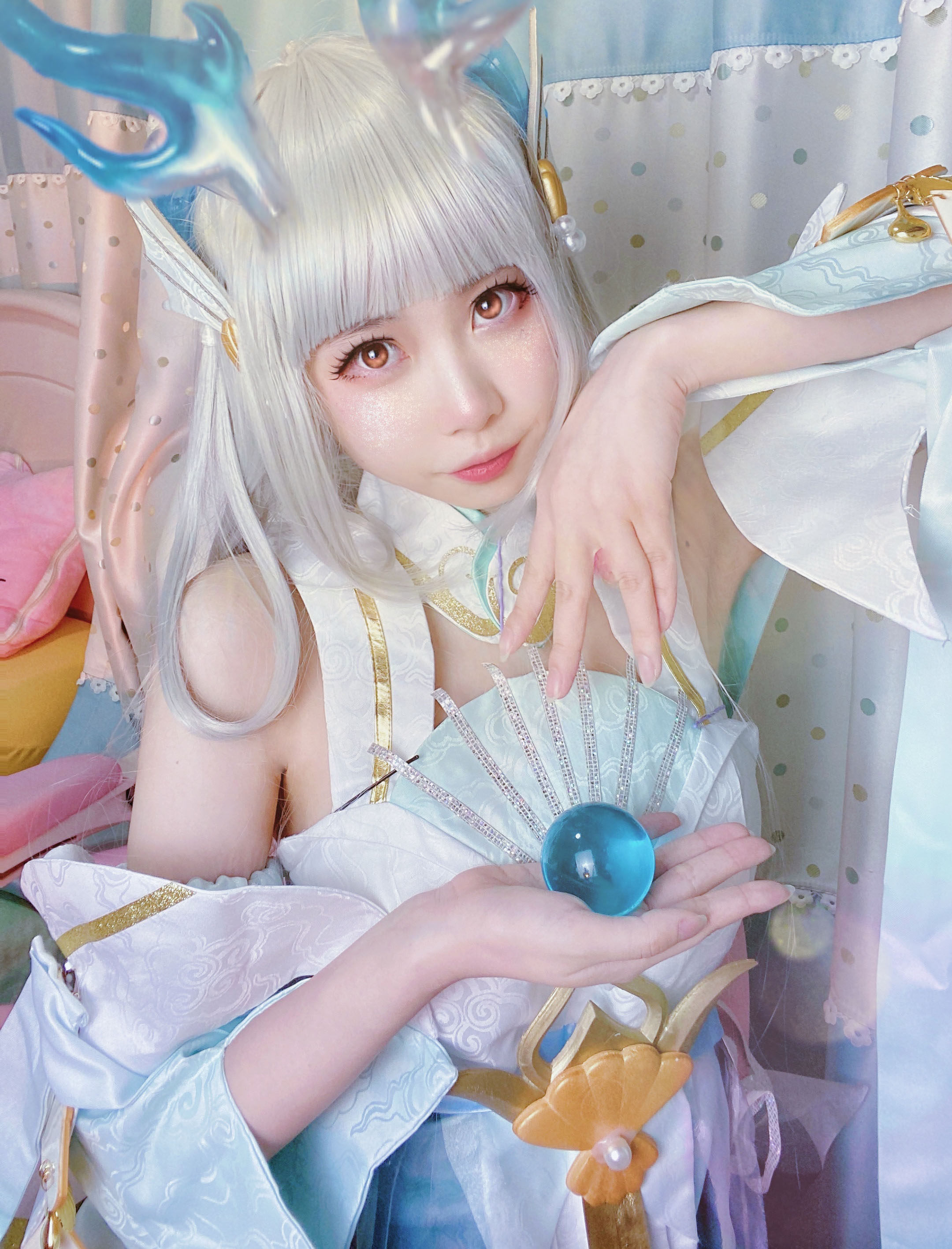 cos出租龙妹妹妹妹王者荣耀西施游龙清影古风cosplay女装