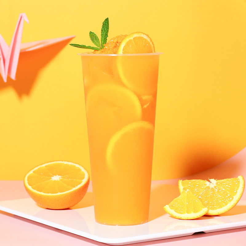 橙子罐头创御果肉奶茶茶店专用满杯霸气原料水果罐头