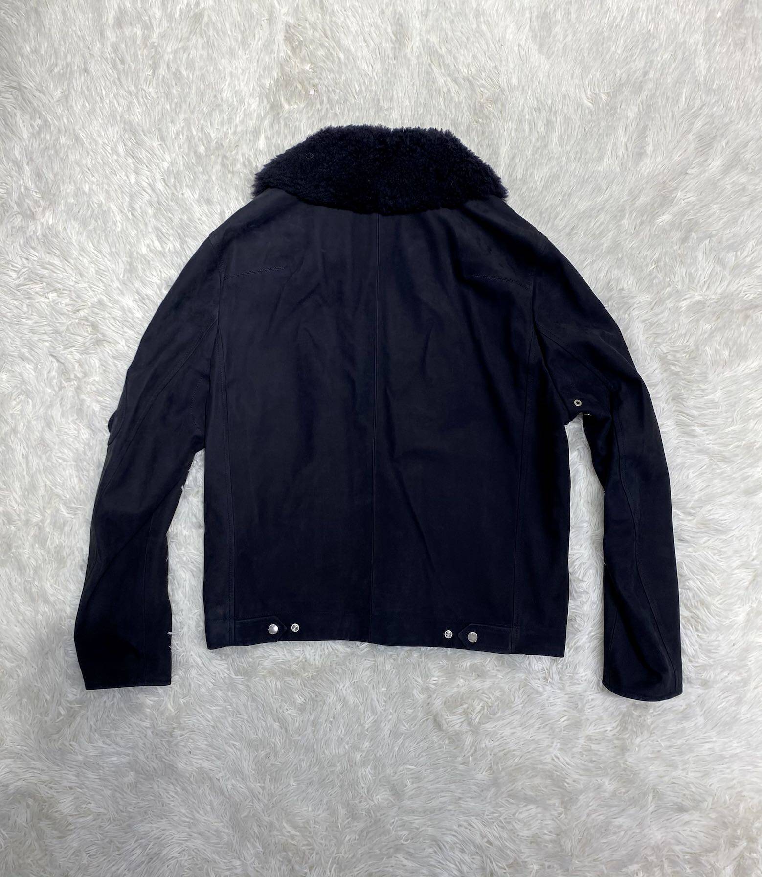 diorhomme迪奥新款马鞍男士皮衣皮夹克外套皮衣