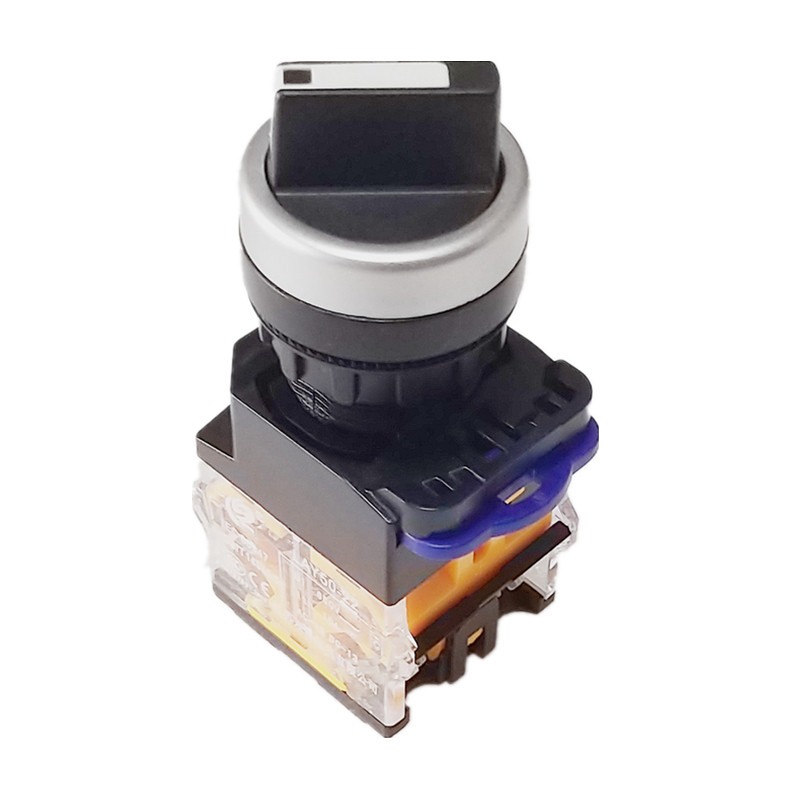 位置旋钮旋转2档开关选择三位江苏双科电气二位按钮