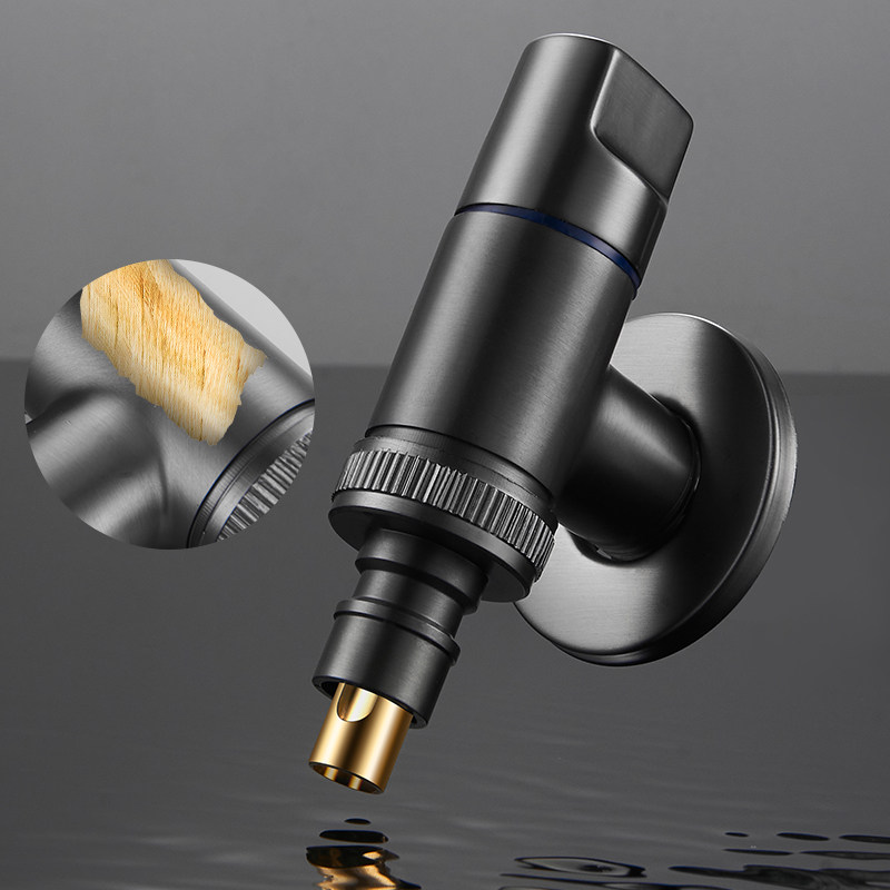 全铜三通专用快开接头二出洗衣机一进水嘴止水洗衣机龙头