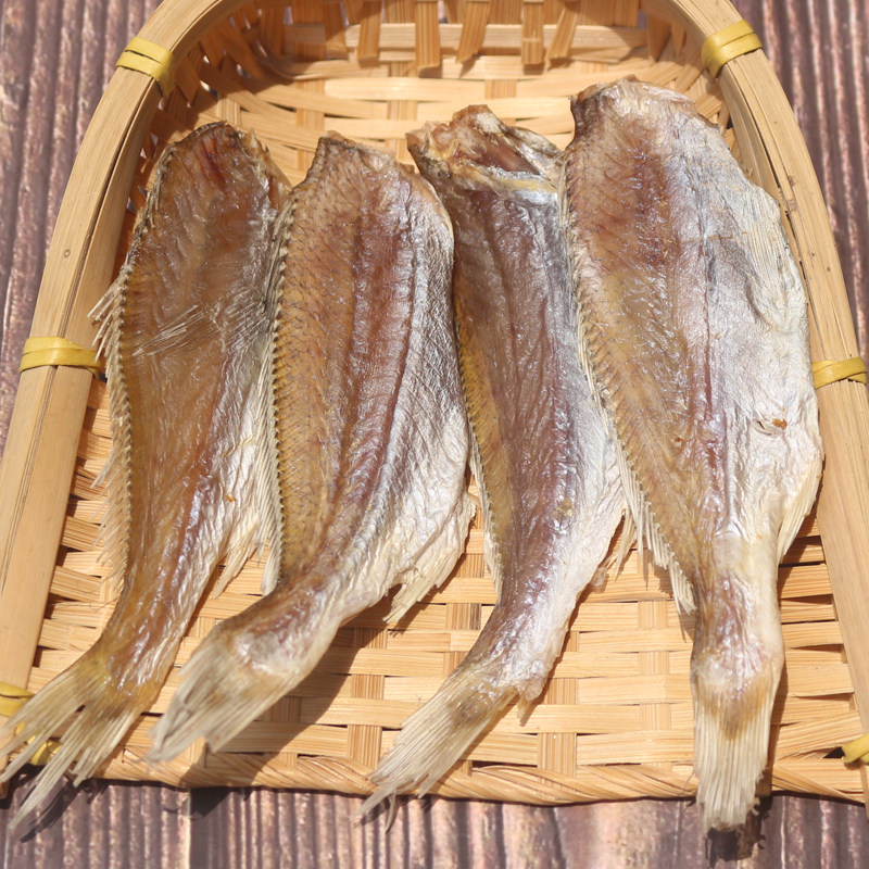小黄黄鱼500g黄花鱼新鲜咸鱼特产自制风干广东鱼干