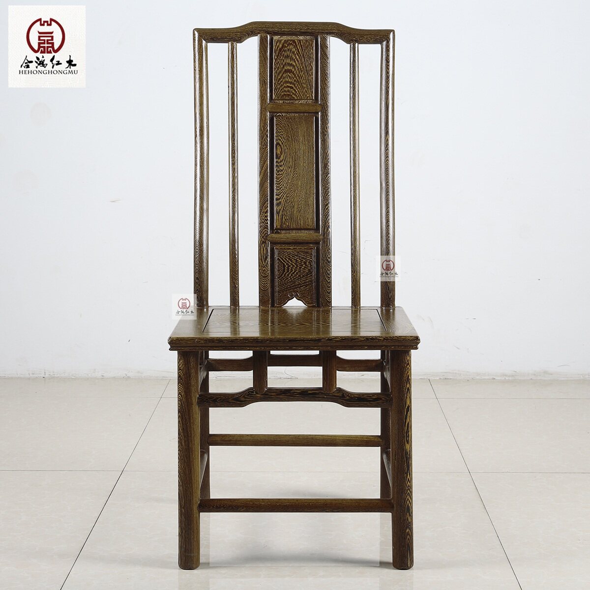 餐椅椅子红木红木家具鸡翅木明式靠背电脑桌实木餐椅