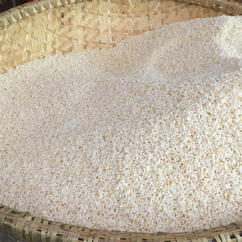 炒米一份1斤湖北天门农家杂粮糯米阴米爆米花膨化食品