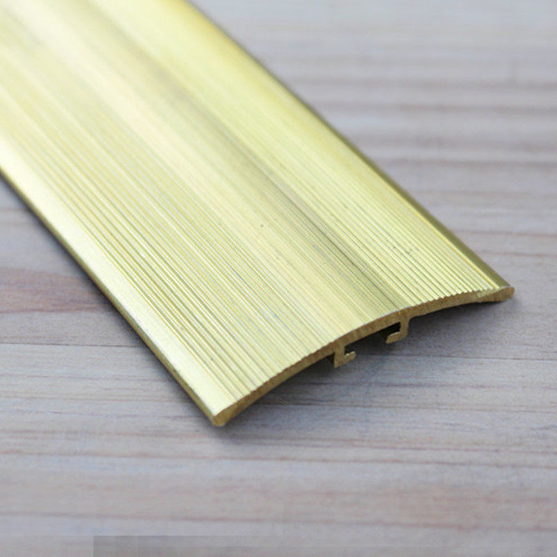 地板压条门槛条万能扣收边条高低扣条木地板金属铜条压边条装饰条