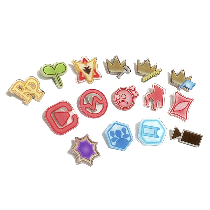 状态图标最终幻想ff14掉线豆芽导师离开同人周边胸针发夹