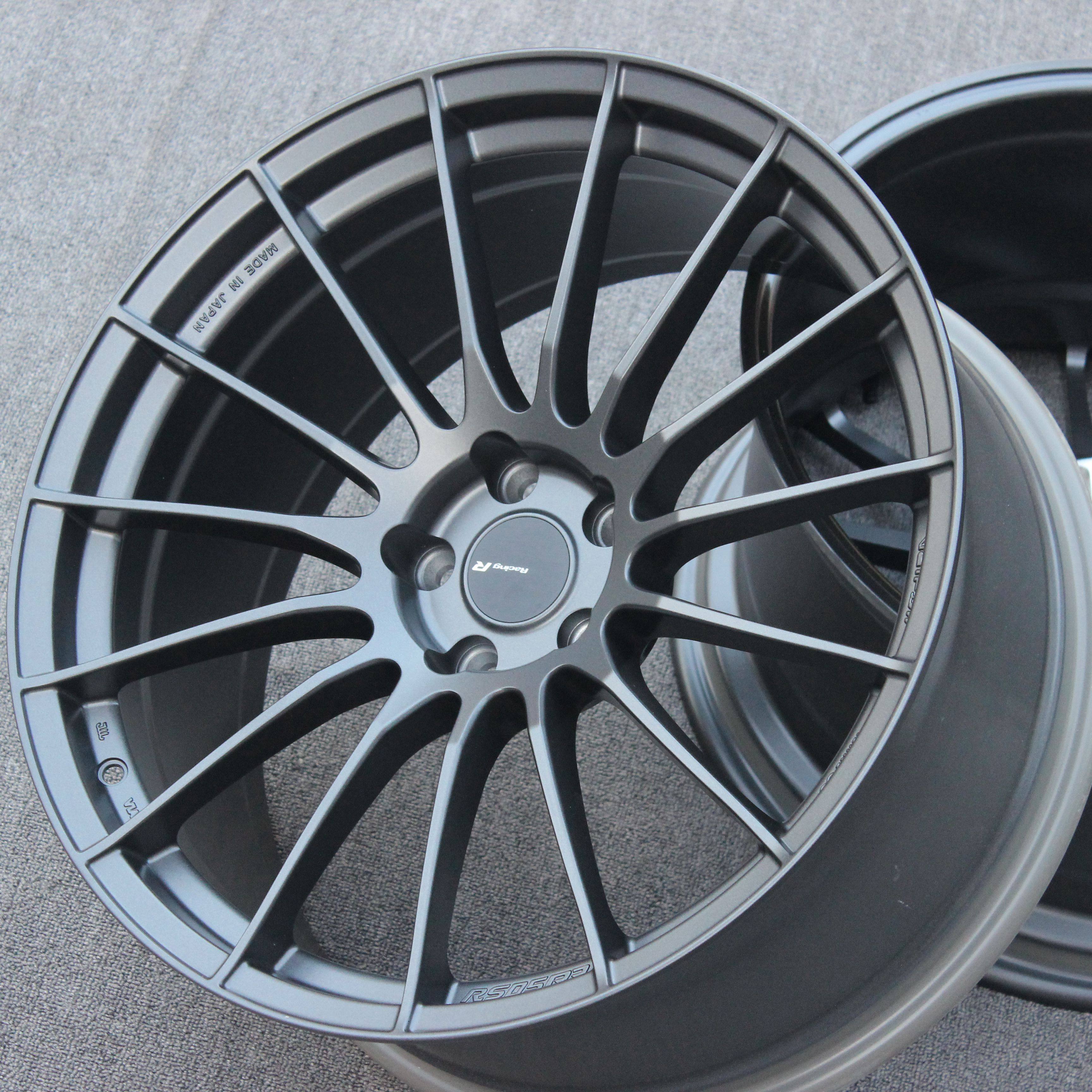 日本enkeirs05rr18寸旋压铸造轮毂高尔夫ccr36尚酷轮毂