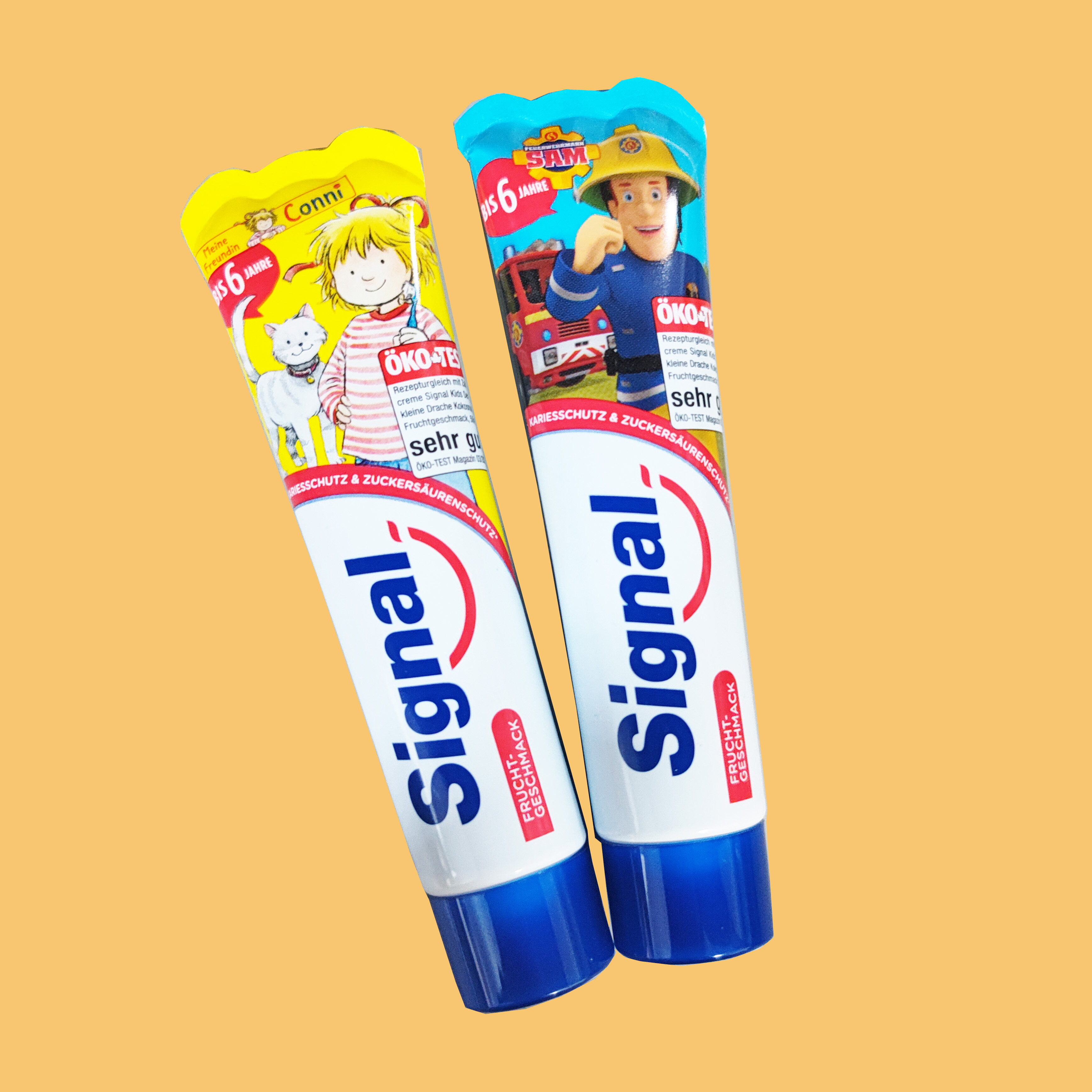 德国进口signal洁诺婴儿儿童宝宝吞咽食用乳牙牙膏