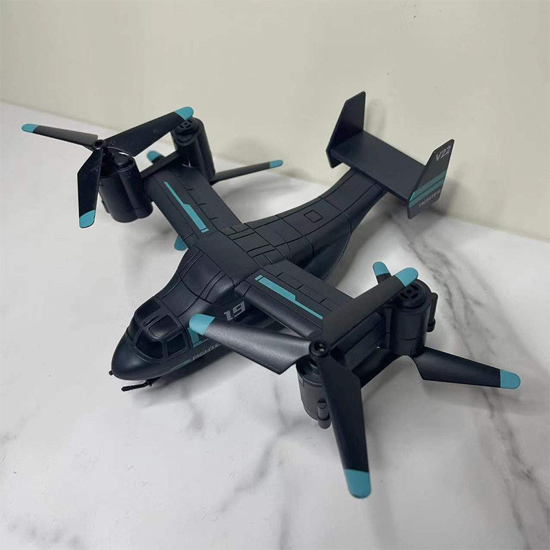 鱼鹰遥控飞机仿真军事运输机无人机战斗机直升机儿童玩具电动