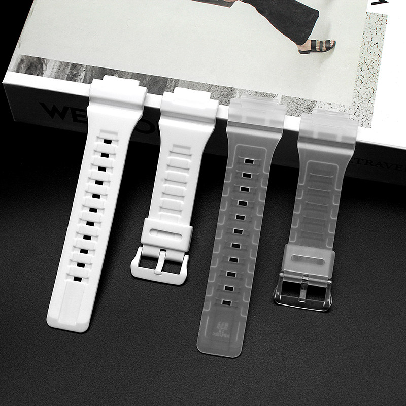 手表配件卡西欧casio树脂表带套装aqs810waqs810wc表壳配件