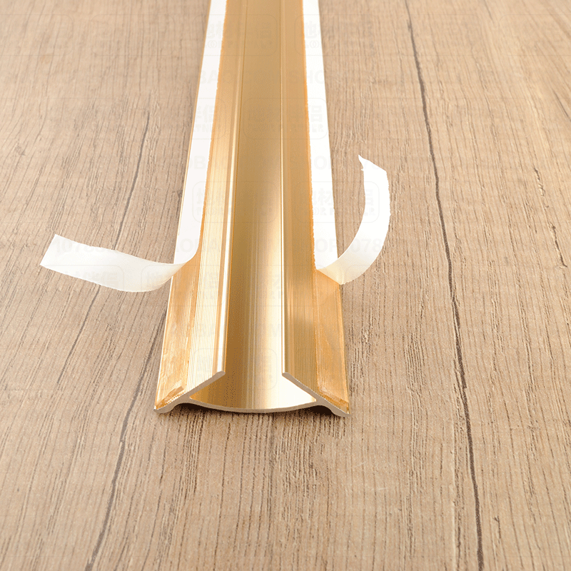 墙边铝合金阴角内角地板压条收边条收口口条吊顶收边条