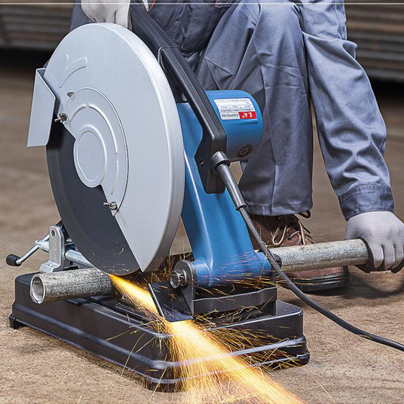 东成型材切割机j1g-ff02-355大功率2200w工业多功能钢材不锈钢切割机