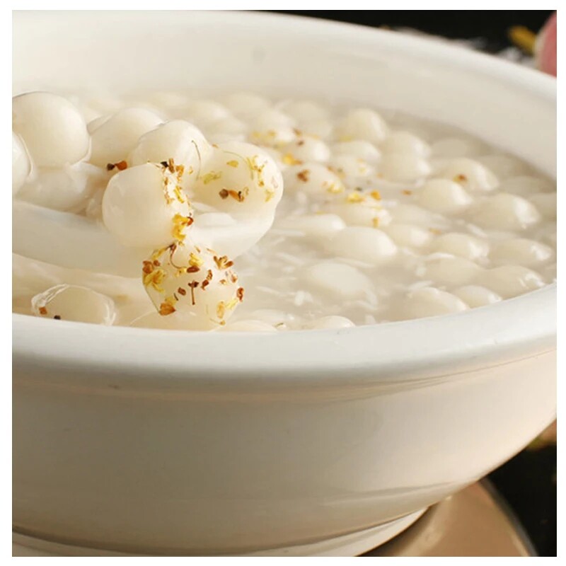 糯米奶茶芋圆珍珠元宵无馅汤圆酒酿小丸米酒汤圆