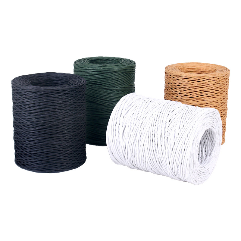 纸包铁丝扎带花艺扎花捆绑绿铁丝手工编织细铁丝花束鲜花包装材料