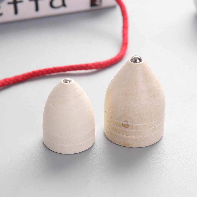 陀螺鞭绳木质儿童抽玩具冰嘎冰猴上带鞭子健身冰尜儿老式木头0612