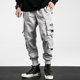 chic overalls men's trendy brand Shawn Yue loose hip-hop pants national tide casual small feet cargo Harlan beam pants chic overalls men's trendy brand Shawn Yue loose hip-hop pants national tide casual small feet cargo Harlan beam pants