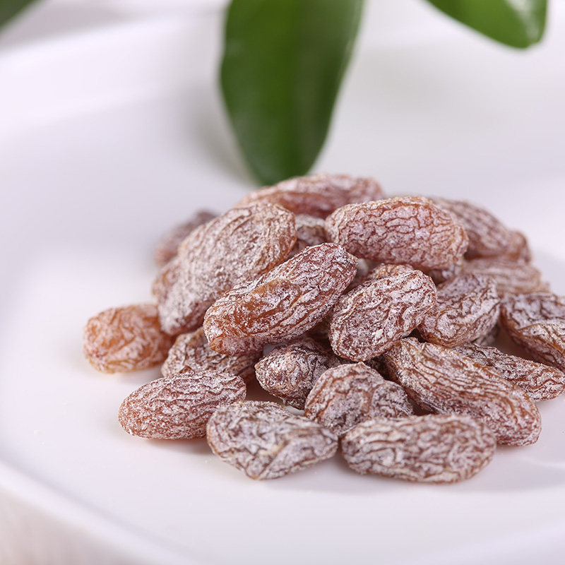 盐津葡萄干500g颗粒自封袋装无核葡萄散装蜜饯葡萄干