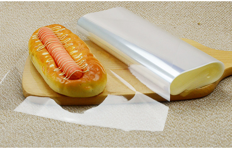 透明玻璃玻璃纸纸面包纸面包包装塑料单片三明治点心包装盒