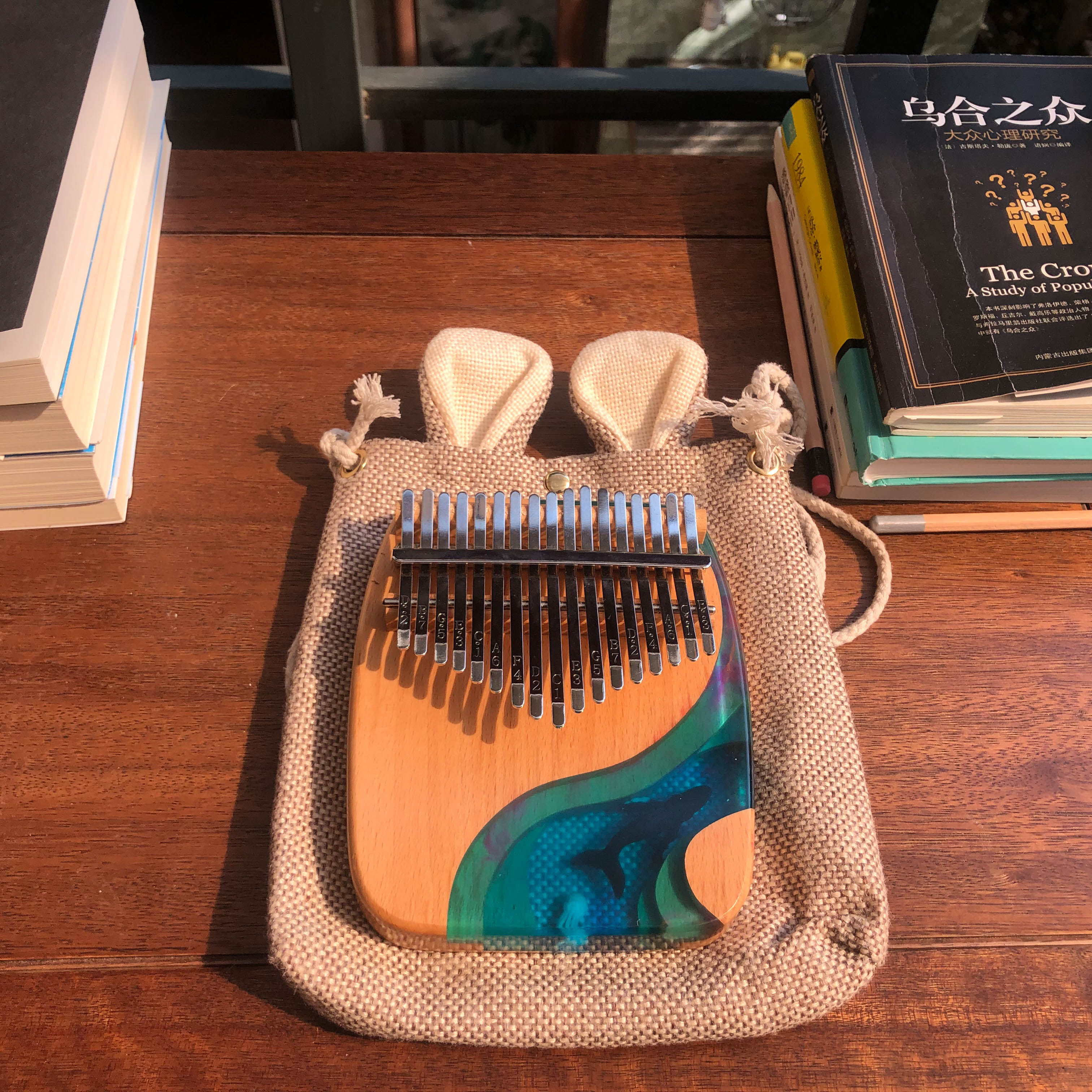 一品正器 【即来】原创设计板式17音拇指琴卡林巴琴kalimba礼物