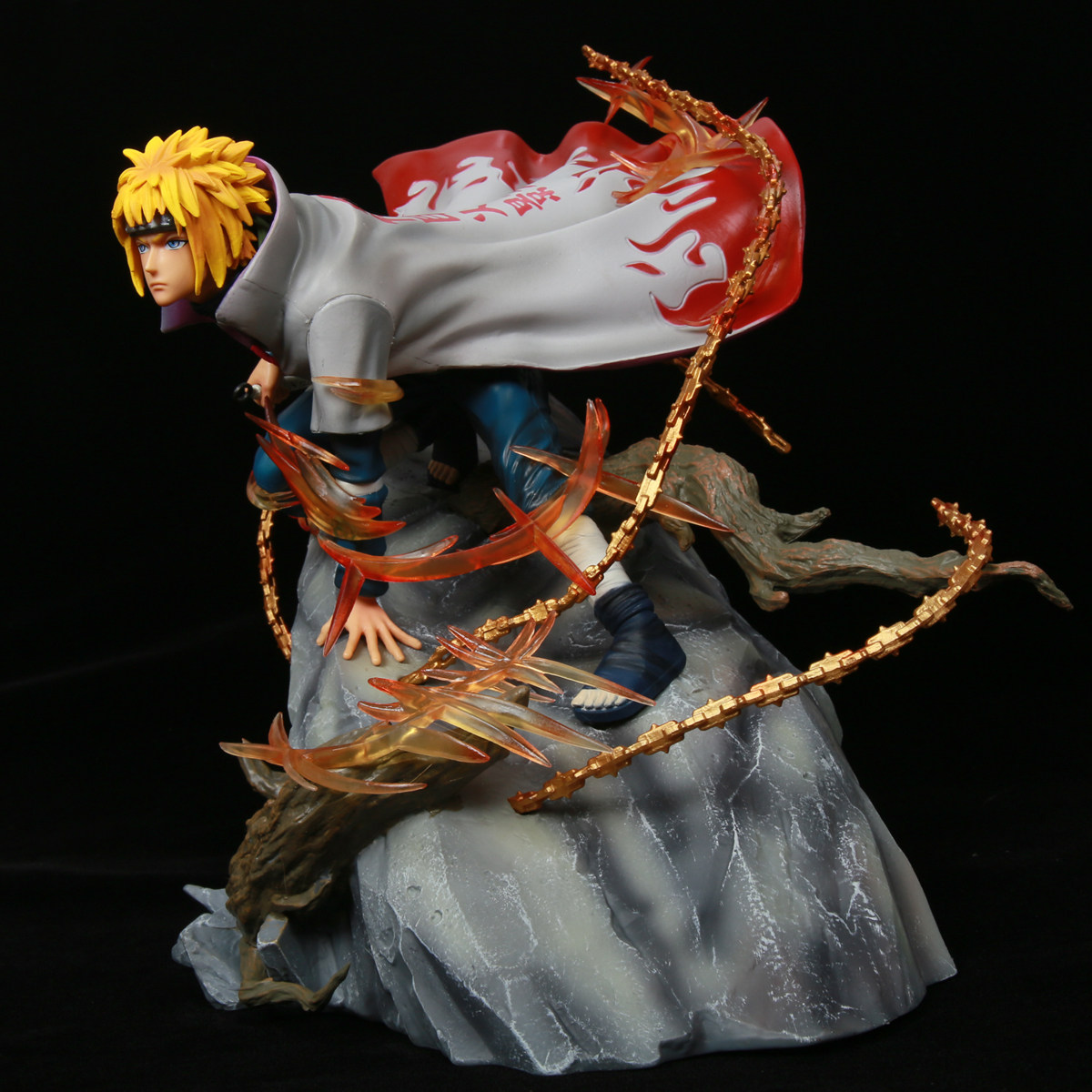 火影忍者手办波风四代目水门gk石像sxg黄色闪光手办