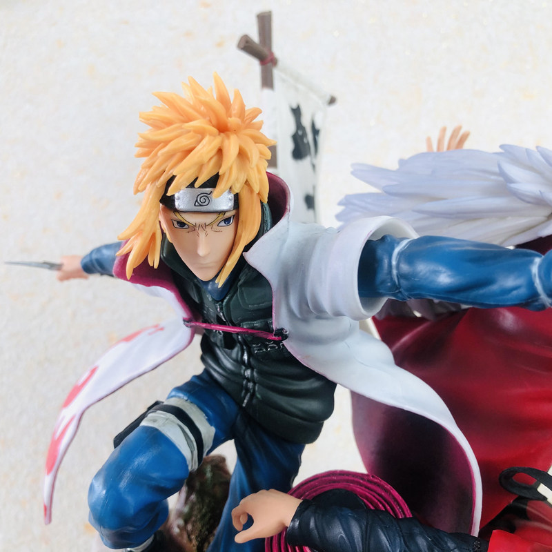 火影忍者cw巨浪羁绊宿命鸣人自来四代水门超大手办