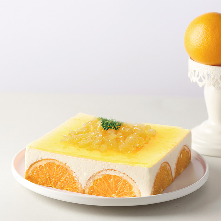 2021年新款成都安德鲁蜜柚乳酪蛋糕提前24h三环新鲜生日蛋糕