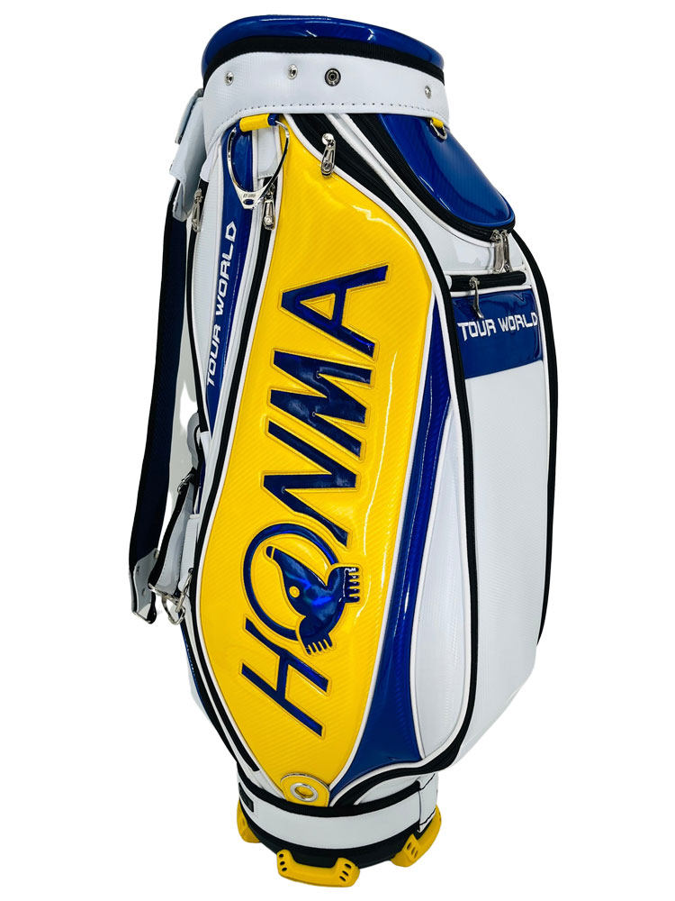 honma高尔夫球包白色白色黑色轻量pu球杆golf套杆包高尔夫球包