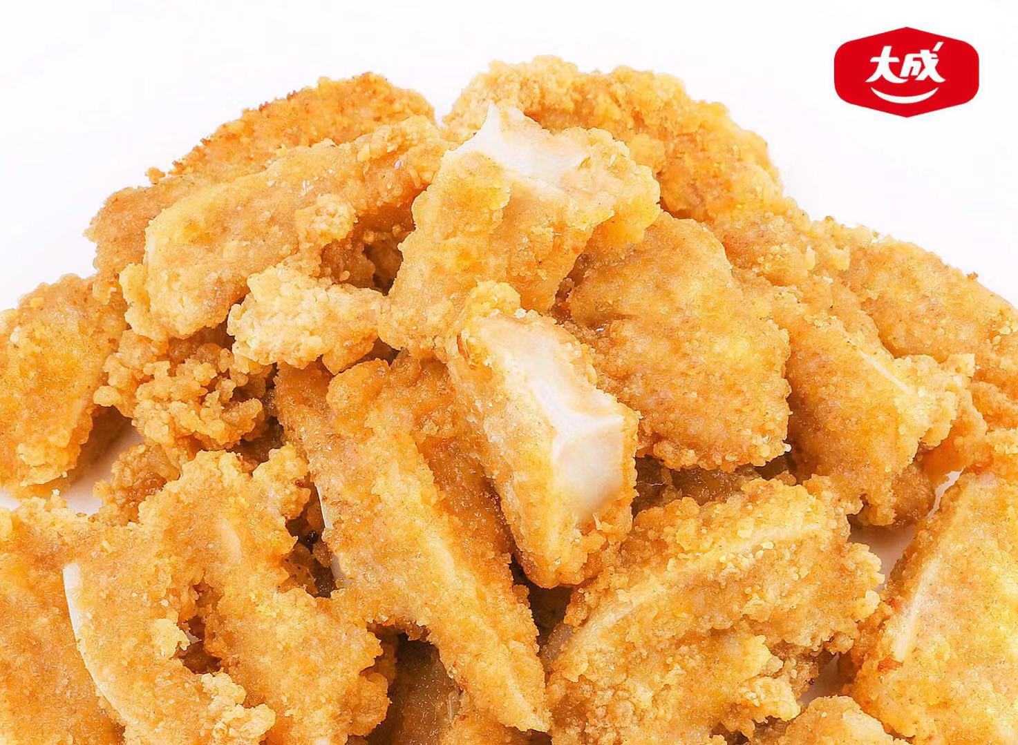 盐酥整箱大成巴黎塔脆骨冷冻油鸡软骨炸鸡鸡块鸡肉丸