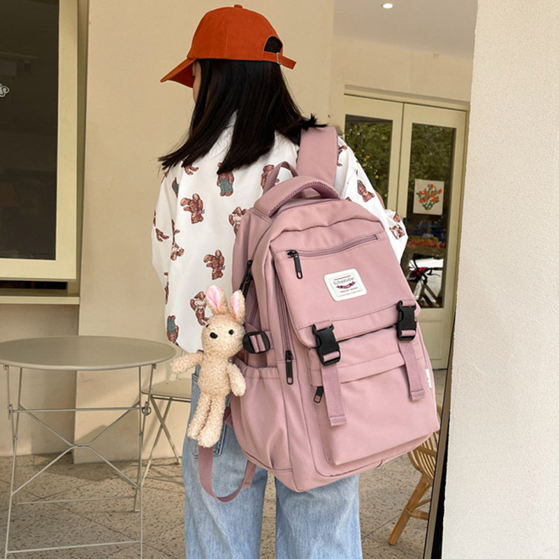 书包女韩版原宿ulzzang高中生初中生中小学生大学ins风双肩包背包