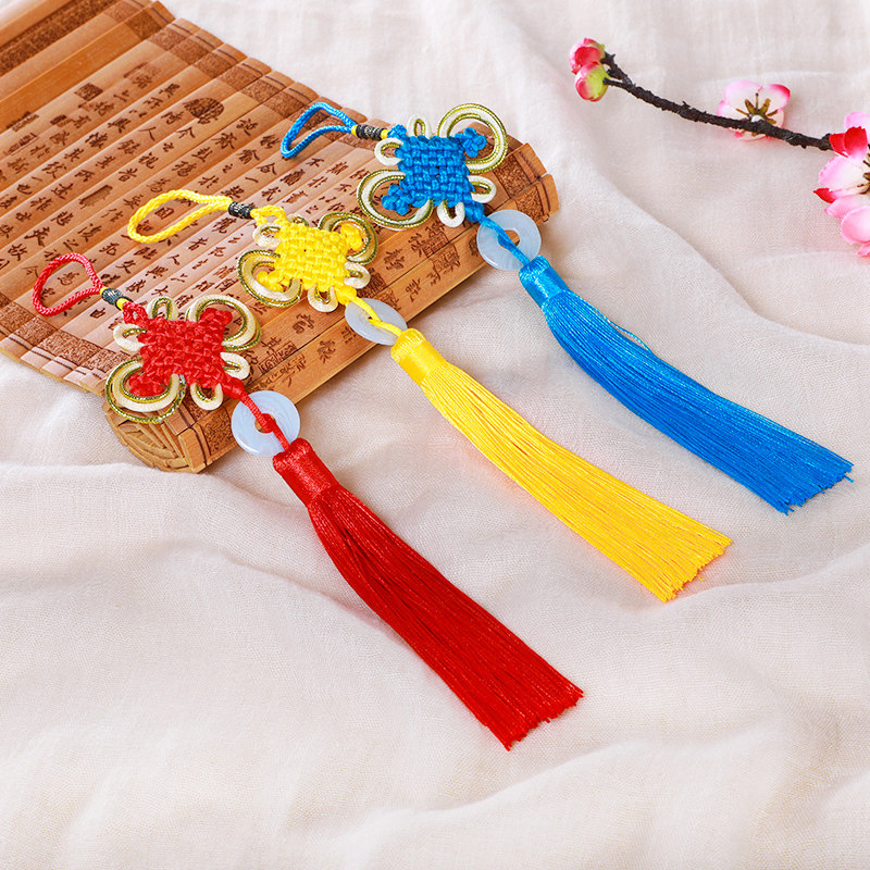 中国结挂件手工中国国风流苏服饰配饰玉佩辟邪中国结