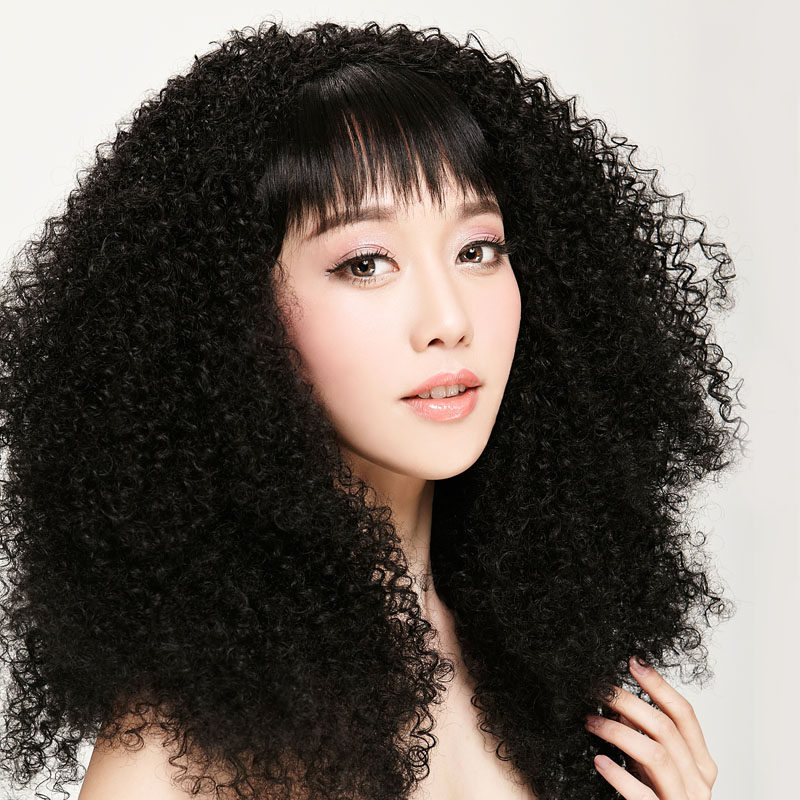 假发娇滴滴原创新品个性脏辫长卷卷发爆炸头蓬松日常整顶假发