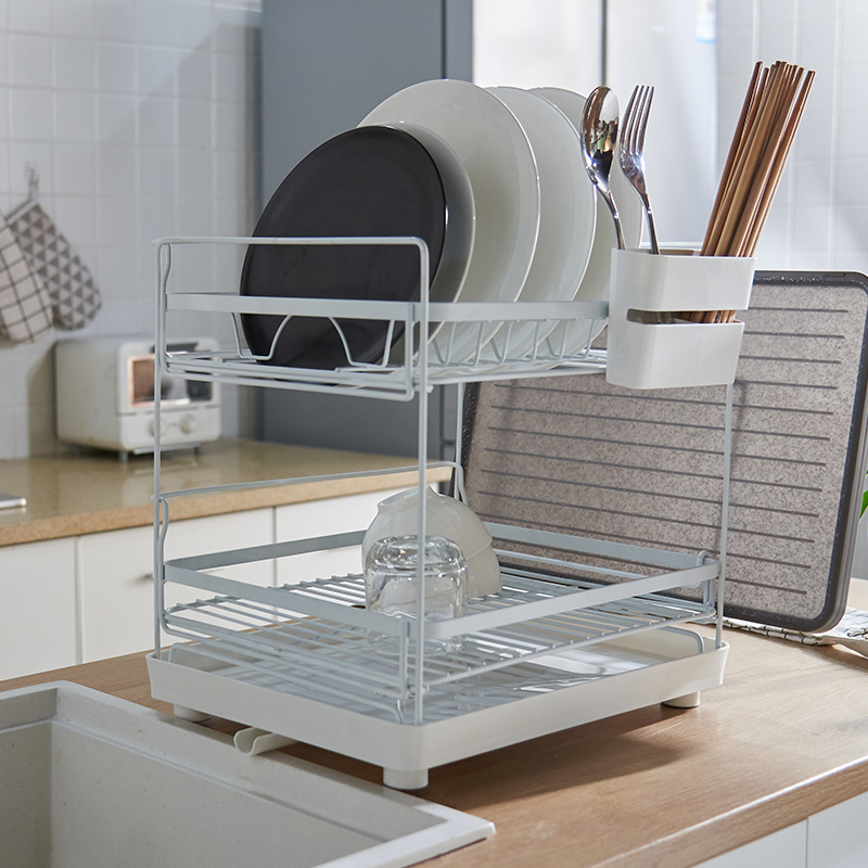 碗架家用沥水架台面装碗架碗筷收纳水槽碗柜碗碟厨房置物架