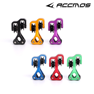 复合专用滑轮弦器弦滑块顶点金属耐用顺滑不磨弓箭飞镖