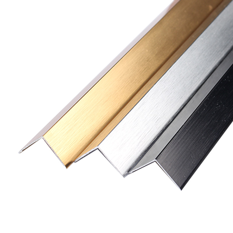 铝合金拉丝等边护墙直角包边条瓷砖墙面装饰阳角护墙角