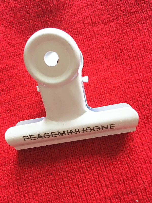 bigbanggd志龙同款pmowhiteclip白色夹子peaceminusone夹子