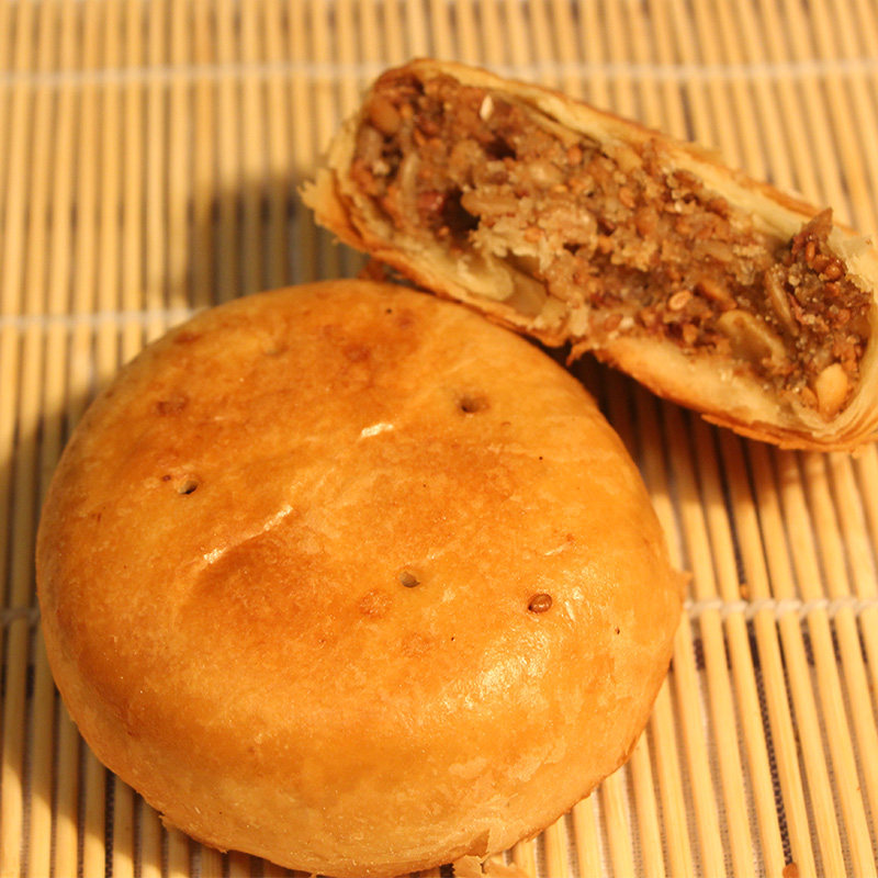 安徽老式香油月饼五仁中秋芝麻麻酥皮苏传统月饼