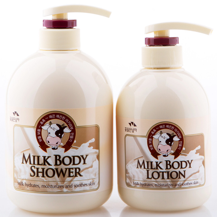 韩国进口所望牛奶沐浴露身体乳液保湿滋润男女沐浴露