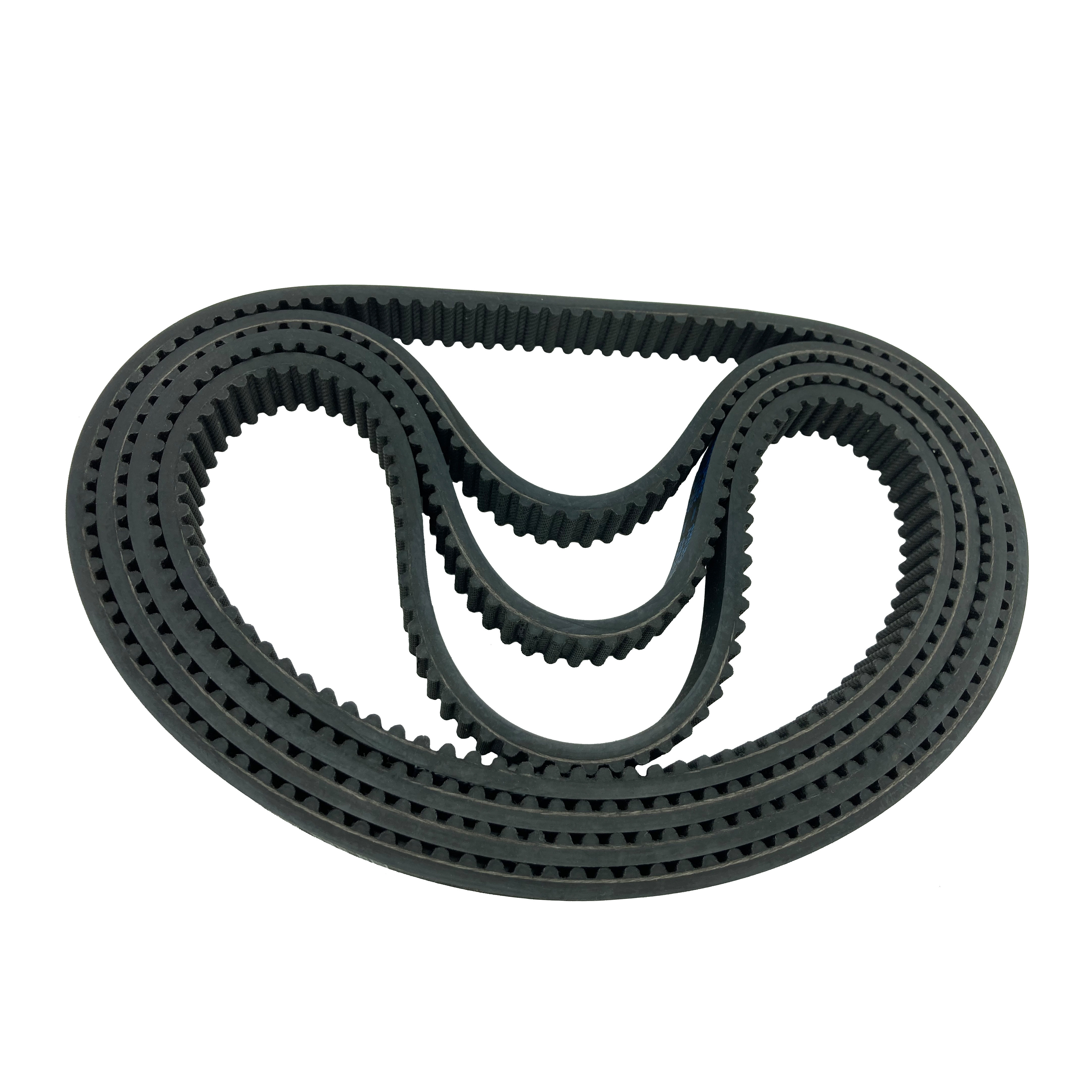 橡胶圆弧传动工业齿轮齿形双面xl同步14m传动带