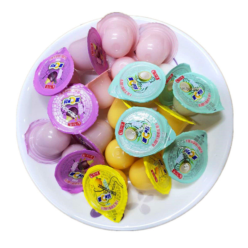 马大姐零食散装混合口味多口草莓椰子食品休闲果冻