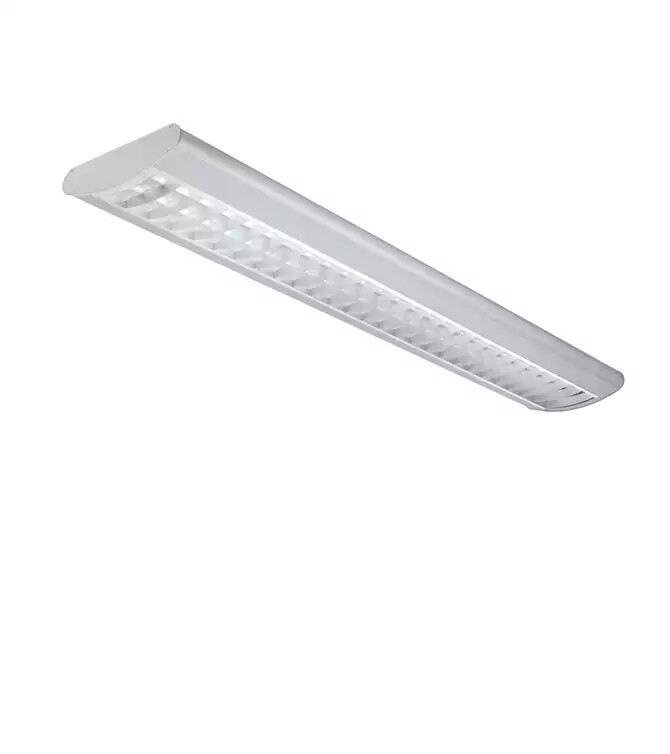 明装长条日光灯led格栅灯1200t8单管双管智能学校平板灯