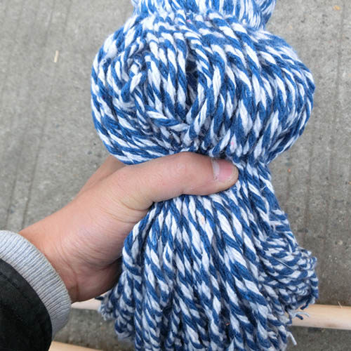 蓝线绳拖把 大号花线拖把 棉线拖把 棉布木柄拖把 墩布 排拖