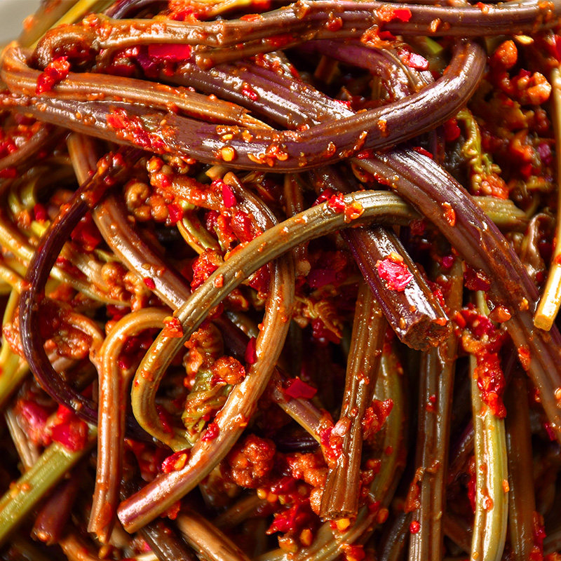 韩国泡菜即食腌制新鲜蕨菜东北北朝鲜下饭饭菜腌制