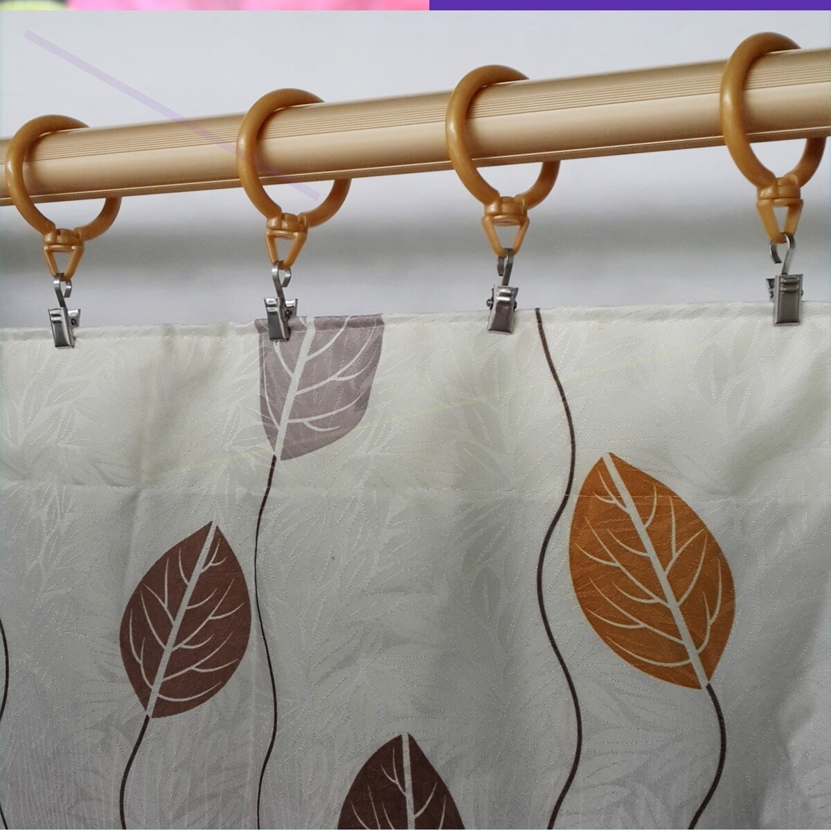 窗帘夹子挂钩大号来子夹小家用窗帘扣带圈带钩布夹挂勾浴帘宿舍