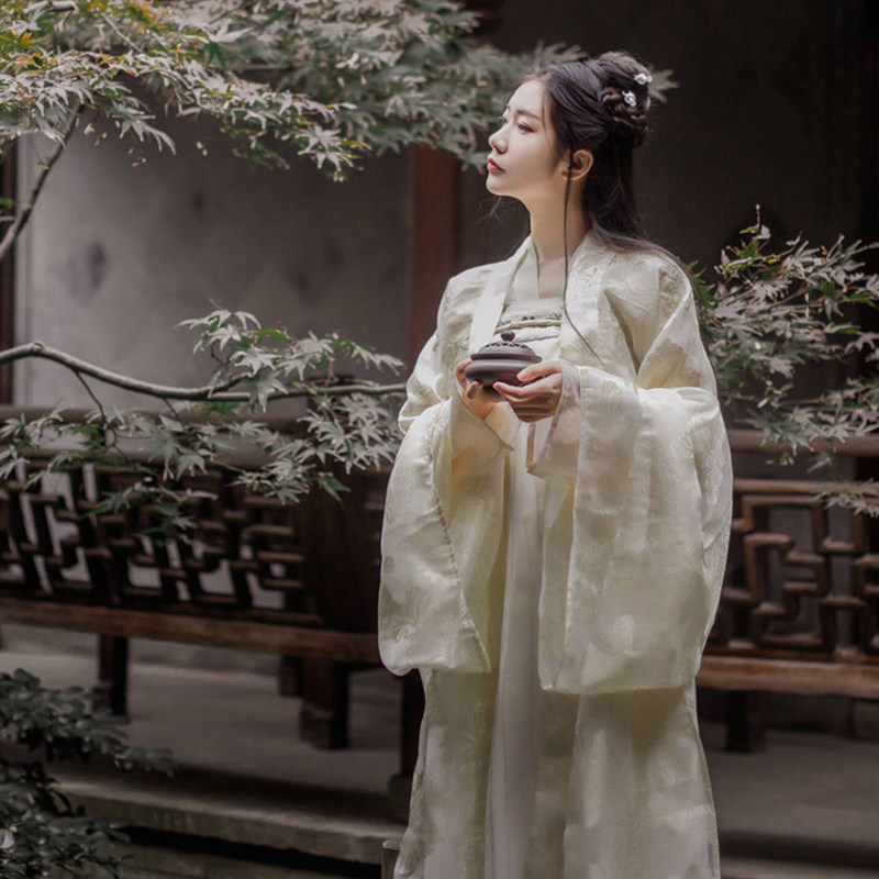 汉服女襦裙改良樱花汉服超仙玄姬汉服古装夜芙蕖汉服花嫁汉服