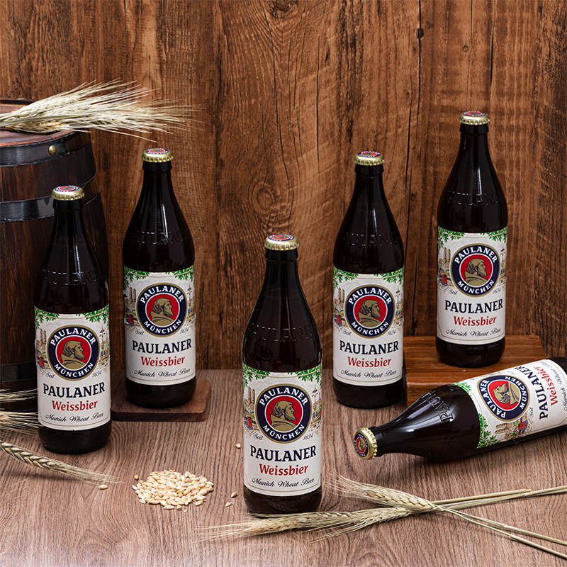 啤酒整箱德国柏龙原装进口保拉宝莱纳paulaner小麦白啤酒啤酒