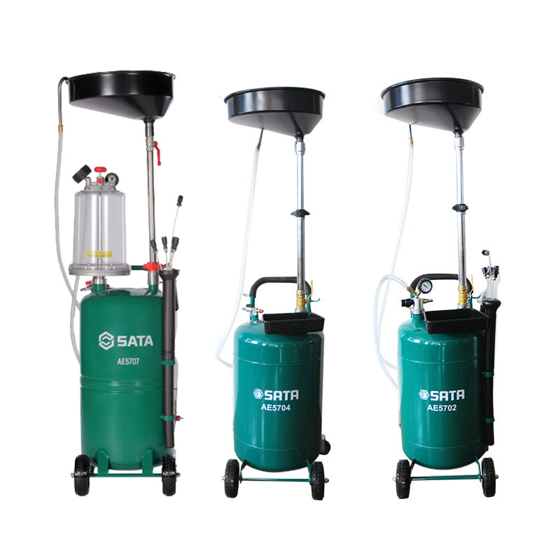 世达接油机ae5701气动废机油收集器回收桶汽修车换机油工具抽油机